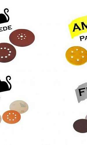 Disco lixa com velcro Disco lixa com velcro