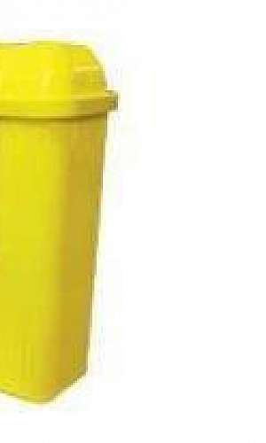 Lixeira com suporte para parede Lixeira com suporte para parede