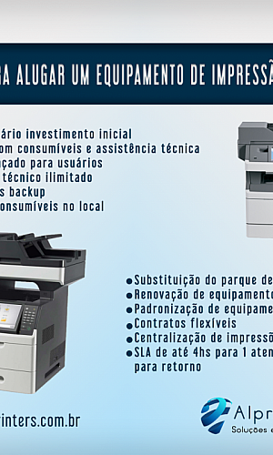 Locação de impressoras preço Locação de impressoras preço